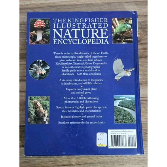 The Kingfisher Illustrated Nature Encyclopedia Hardcover Homeschool Educational - Picture 4 of 8